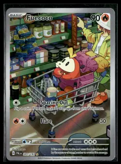 Fuecoco 201/193 Paldea Evolved Illustration Rare Pokemon - Image 1