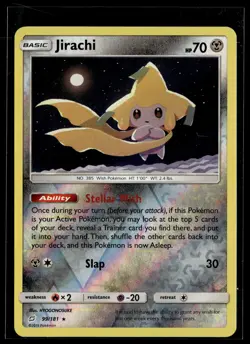 Jirachi 99/181 Team Up Reverse Holo Rare Holo Pokemon - Image 1