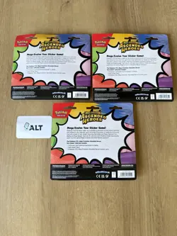 Pokemon TCG Ascended Heroes Tech Sticker Collection x 3, Charmander and Gastly - Image 2