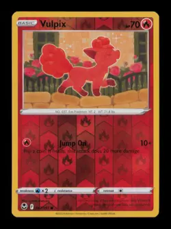 REVERSE HOLO VULPIX COMMON 017/195 NM POKEMON - Image 1