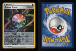 REVERSE HOLO AURORA ENERGY UNCOMMON 186/202 NM POKEMON - Image 3