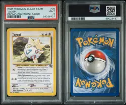 PSA 9 2001 POKEMON PROMO BLACK STAR #30 TOGEPI PROMO-POKEMON LEAGUE - Image 3