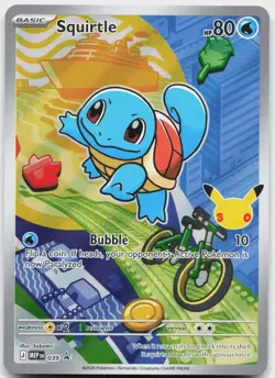 Squirtle 039 Holo Promo ME: Mega Evolution Promo Pokemon Near Mint - Image 1