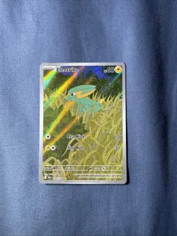 Electrike Illustration Rare SV10:Destined Rivals 196/182 NM Pokemon TCG Full Art - Image 1