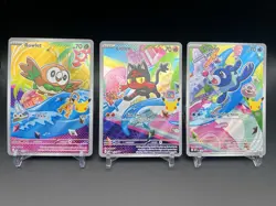 Pokemon TCG 2026 Gen 7 Rowlet Litten Popplio Lot First Partner - Image 1