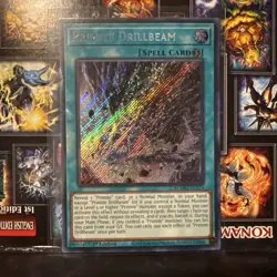 Yugioh Primite Drillbeam BLMM-EN173 Secret Rare 1st Ed NM - Image 1