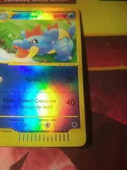 Pokemon TCG Croconaw Reverse Holo Card 74/165 Expedition Base Set LP 2002 - Image 4