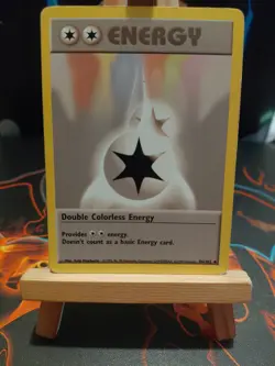 Double Colorless Energy Pokemon Card, Base Set, 96/102 - Image 1