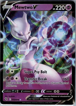 Mewtwo V 030/078 Pokemon GO - Pokemon Card - NM - Image 1