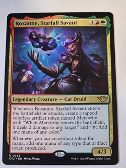MTG- Roxanne, Starfall Savant - Outlaws of Thunder Junction - Image 1