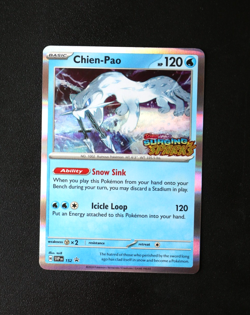 Pokemon Card TCG - Chien-Pao SVP152 - Surging Sparks - Black Star Promo - NM ⭐ - Image 1
