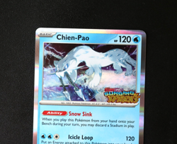 Pokemon Card TCG - Chien-Pao SVP152 - Surging Sparks - Black Star Promo - NM ⭐ - Image 2