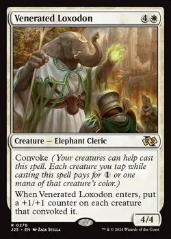 Venerated Loxodon x1 1x Foundations Jumpstart J25 NM MTG - Image 1
