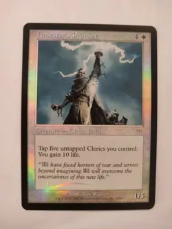 MTG FOIL ONSLAUGHT ANCESTOR'S PROPHET NM MAGIC THE GATHERING CREATURE RARE WHITE - Image 5