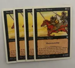MTG 4X PORTAL THREE KINGDOMS WEI STRIKE FORCE NM P3K BLACK ENGLISH CREATURE - Image 5