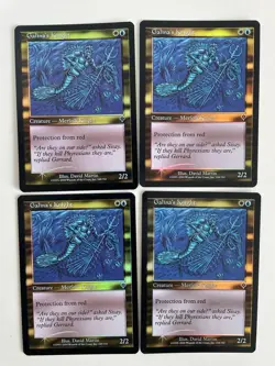 MTG 4X FOIL INVASION GALINA'S KNIGHT NM MAGIC THE GATHERING CREATURE COMMON - Image 5