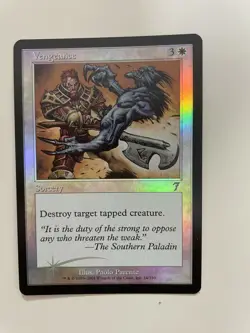 MTG FOIL 7TH EDITION VENGEANCE NM MAGIC THE GATHERING WHITE UNCOMMON SORCERY - Image 2