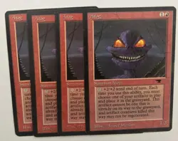 MTG 4X ANTIQUITIES ATOG NM/M MAGIC THE GATHERING RED ENGLISH COMMON HARD TO FIND - Image 3