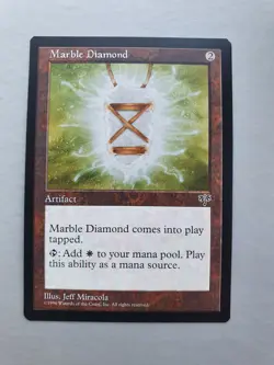 Marble Diamond, MTG Mirage (1996), Uncommon Artifact NM - Image 1