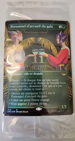 FOIL Gala Greeters / Personnel - CAPENNA BOX TOPPER - franzosisch (n-mint +) - Image 1