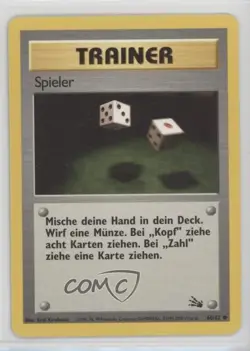 Gambler German Pokemon Fossil #60 1999 - Image 1
