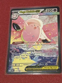 Mega Clefable ex 119/088 Special Illustration Rare SIR Pokemon Perfect Order - Image 2