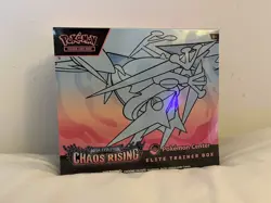Pokemon TCG Chaos Rising Pokemon Center ETB New & Sealed - Image 1