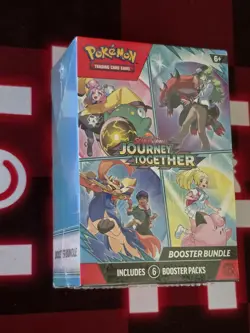 Pokemon TCG Journey Together Booster Bundle SEALED - 6 Booster Packs - Image 1