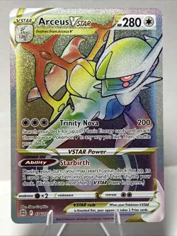 Pokemon SWSH09: Brilliant Stars Arceus VSTAR (Secret) (176) 176/172 - Image 1