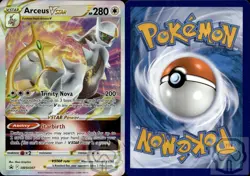 Arceus VSTAR SWSH307 Holo P Sword & Shield Promo Pokemon Holo NM/M - Image 2