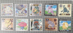 Pokemon Sticker Seal Japanese Amada Lot 800+ & 31 Dunkin Tattoos (Read Desc) - Image 2