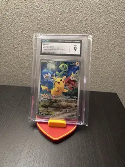 Pikachu #027 English CGC 9 2023 Pokemon Black Star Promos - Image 1