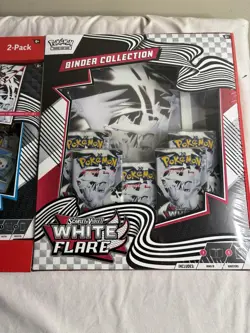 Pokemon Black Bolt and White Flare Binder + Poster Collection Sam's Club - Image 4