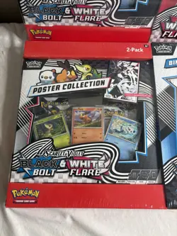 Pokemon Black Bolt and White Flare Binder + Poster Collection Sam's Club - Image 5