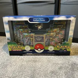 Pokemon TCG Pokemon GO Radiant Eevee Premium Collection Box | Sealed - Image 1