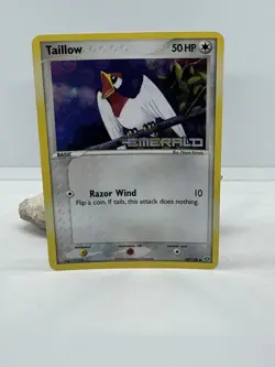 Taillow #68/106 EX Emerald Reverse Holo Pokemon Card 2005 Stamped - Image 1