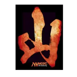 Ensky 80 Magic The Gathering Players Card Sleeves Mountain Kanzi MTGS-010 MTG - Image 1