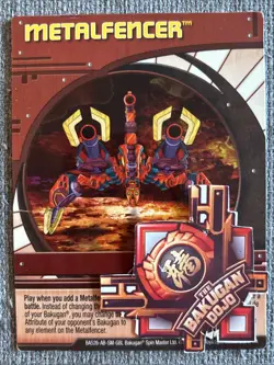 Bakugan:New Vestroia | Metalfencer 🔴Red Ability Card | 25/48e - Image 2
