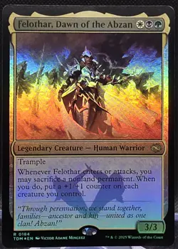 Felothar, Dawn of the Abzan #184 Tarkir: Dragonstorm Foil Rare *Buy 2 Get 1 - Image 1