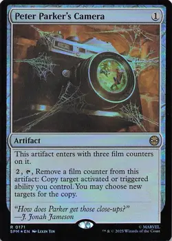 Peter Parker's Camera Marvel's Spider-Man Foil - Image 1