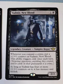 MTG- Vadmir, New Blood - Outlaws of Thunder Junction - Image 1