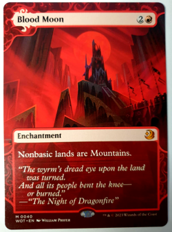 Blood Moon - MTG Wilds of Eldraine: Enchanting Tales - Mythic 0040 - NM - Image 1