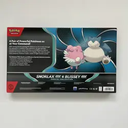 Pokemon TCG Snorlax ex & Blissey ex Special Collection - NEW SEALED - Image 2