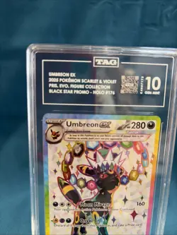 Pokemon Umbreon ex Promo #176 TAG 10 GEM MINT GRADED BLACK STAR PROMO ENGLISH 🔥 - Image 2