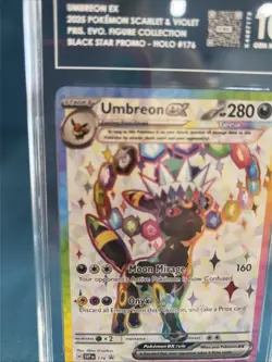 Pokemon Umbreon ex Promo #176 TAG 10 GEM MINT GRADED BLACK STAR PROMO ENGLISH 🔥 - Image 5
