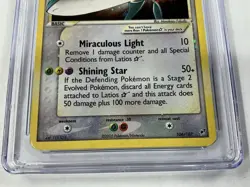 Pokemon Latios Gold Star EX Deoxys Holo Ultra Rare #106 CGC 5 - Image 2