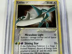 Pokemon Latios Gold Star EX Deoxys Holo Ultra Rare #106 CGC 5 - Image 3