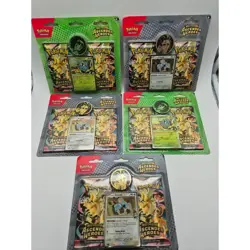 Pokemon Ascended Heroes 2 Pack Blister Sealed Lot 5 Larry Erika Complete Set - Image 1