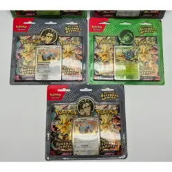 Pokemon Ascended Heroes 2 Pack Blister Sealed Lot 5 Larry Erika Complete Set - Image 2
