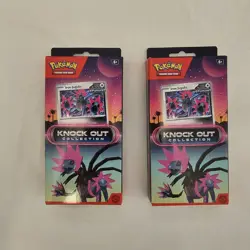 Pokemon Knock Out Collection Box 2-Pack Booster Bundles Iron Jugulis (SET OF 2) - Image 1